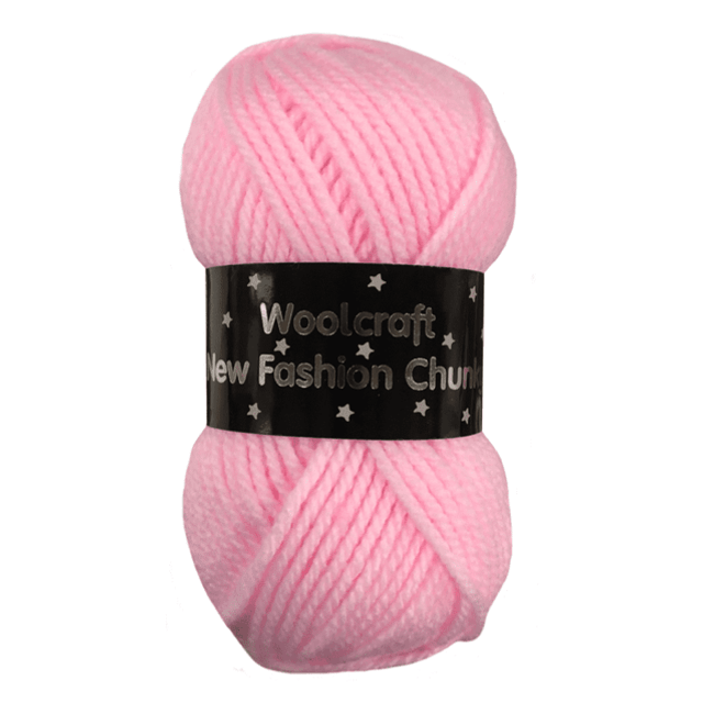 Woolcraft New Fashion Chunky 100g - 157 Baby Pink