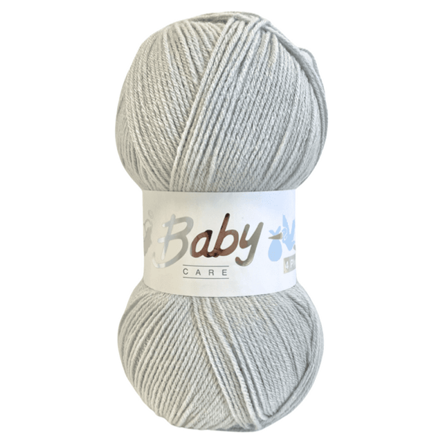 Woolcraft Babycare 4 Ply 100g - 716 Silver