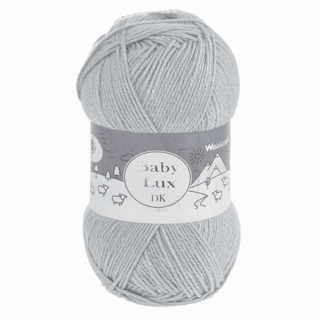 Woolcraft Baby Lux DK 100g - 79030 Silver