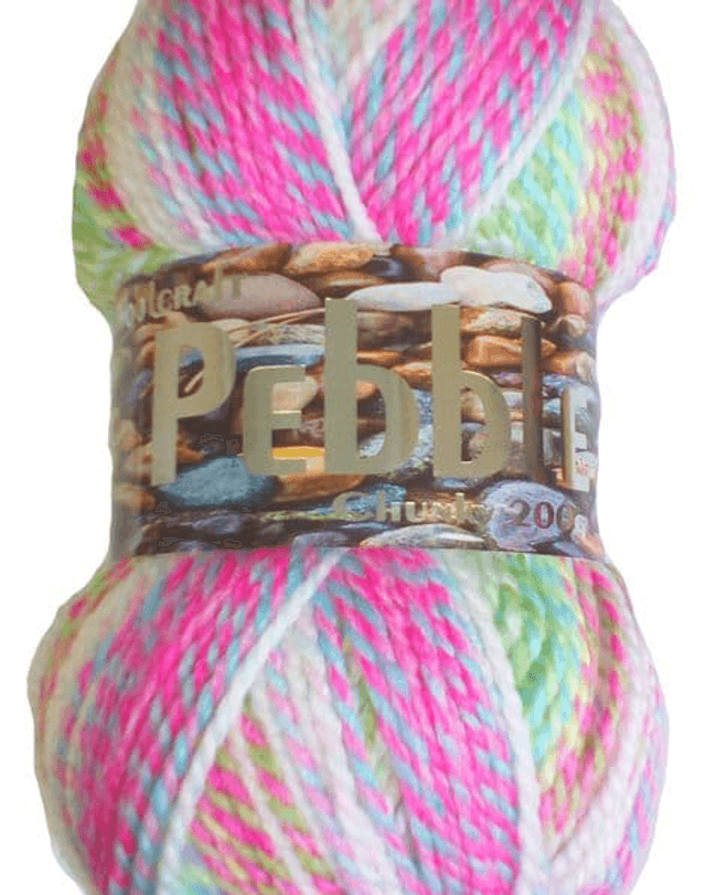 Woolcraft Pebble Chunky 200g  - 8163 Passion Fruit 200g 