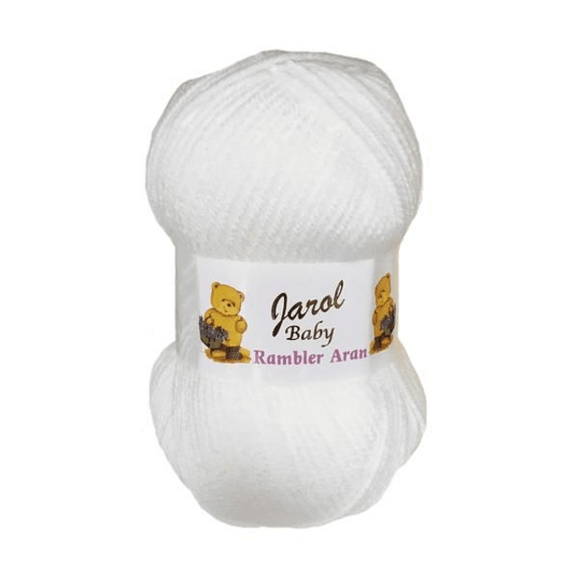 Jarol Baby Rambler Aran 100g - 4300 White