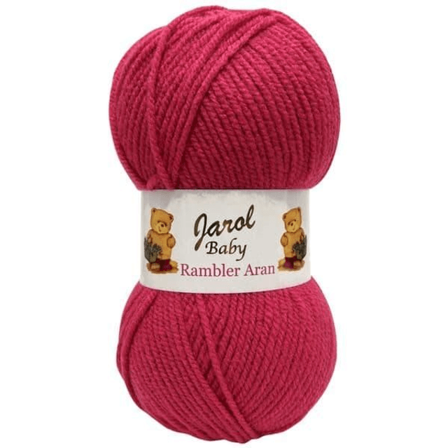 Jarol Baby Rambler Aran 100g - 4323 Raspberry