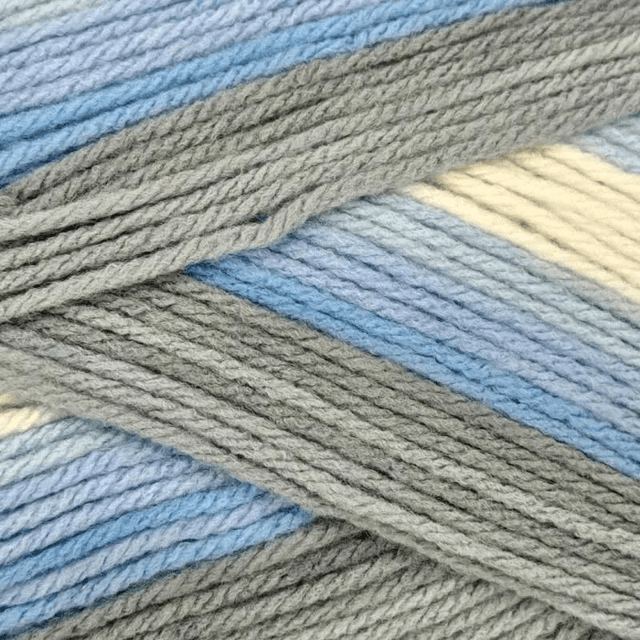 Woolcraft Baby Cakes Blanket in a Ball Aran 300g - 12 Blue Moon