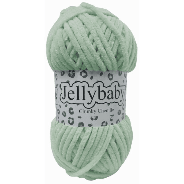 Cygnet JellyBaby Chenille Chunky  100g - 009 Mint Tea