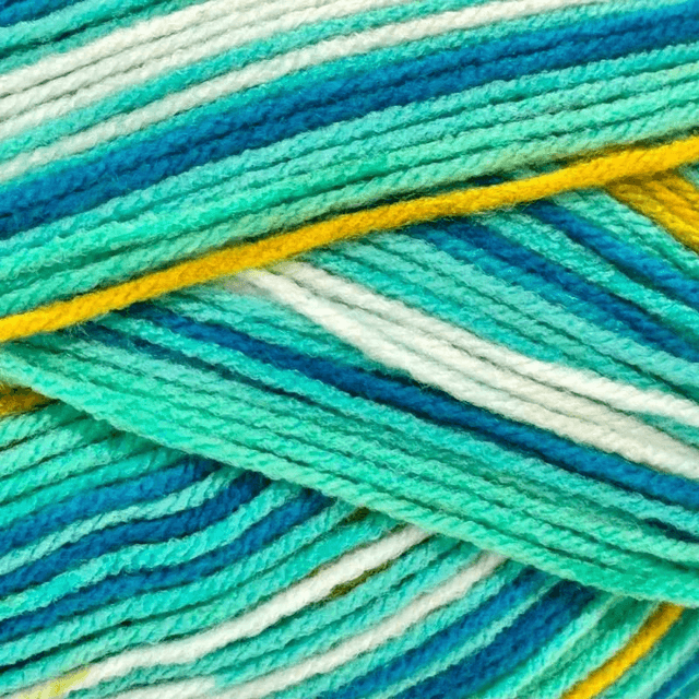 Woolcraft Baby Cakes Blanket in a Ball Aran 300g - 08 Popsicle