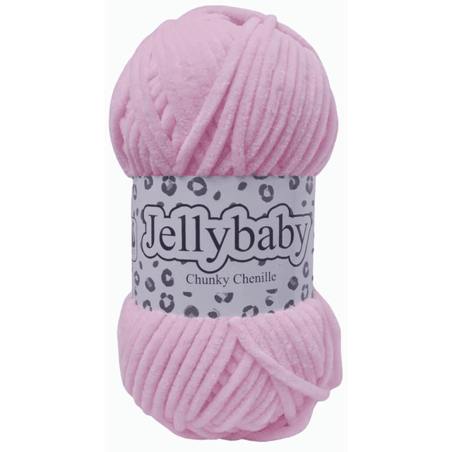 Cygnet JellyBaby Chenille Chunky 100g - 002 Blush