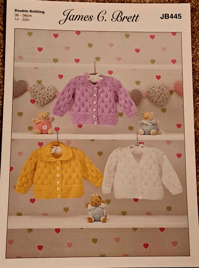 JB445 James Brett DK Knitting Pattern